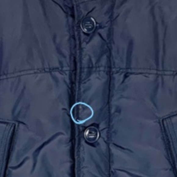 Gap Blue Precision Designed Double Layer Coat - Picture 8 of 8